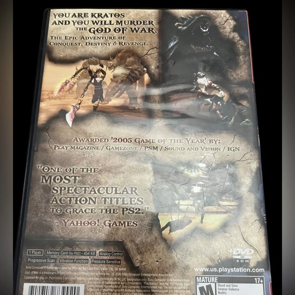 Sony PlayStation 2 God of War Greatest Hits Edition - Picture 2 of 5